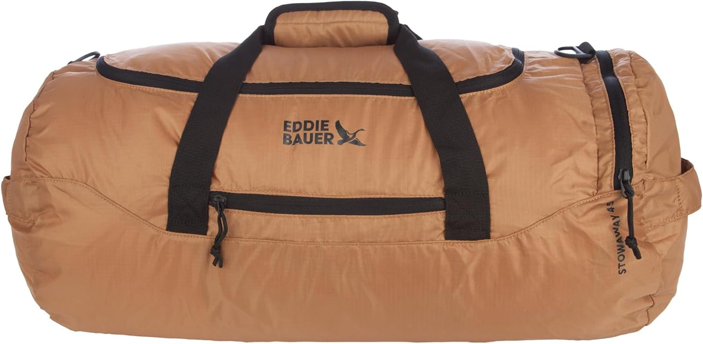 Eddie Bauer Stowaway Packable 45l Duffel Bag-Made from Ripstop Polyester