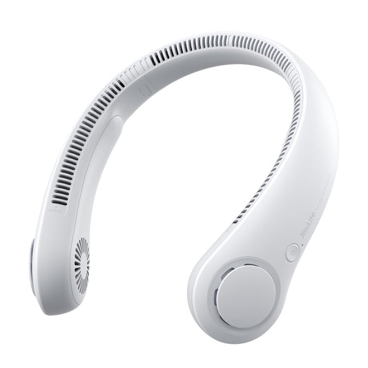 JISULIFE Portable Neck Fan, Hands-Free Bladeless, 5 Speeds, 4000 mAh