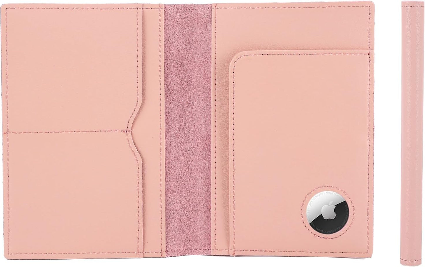 STAR VISTA Albatross Leather Travel Passport Holder, Minimalist Design, Calfskin Leather Case for