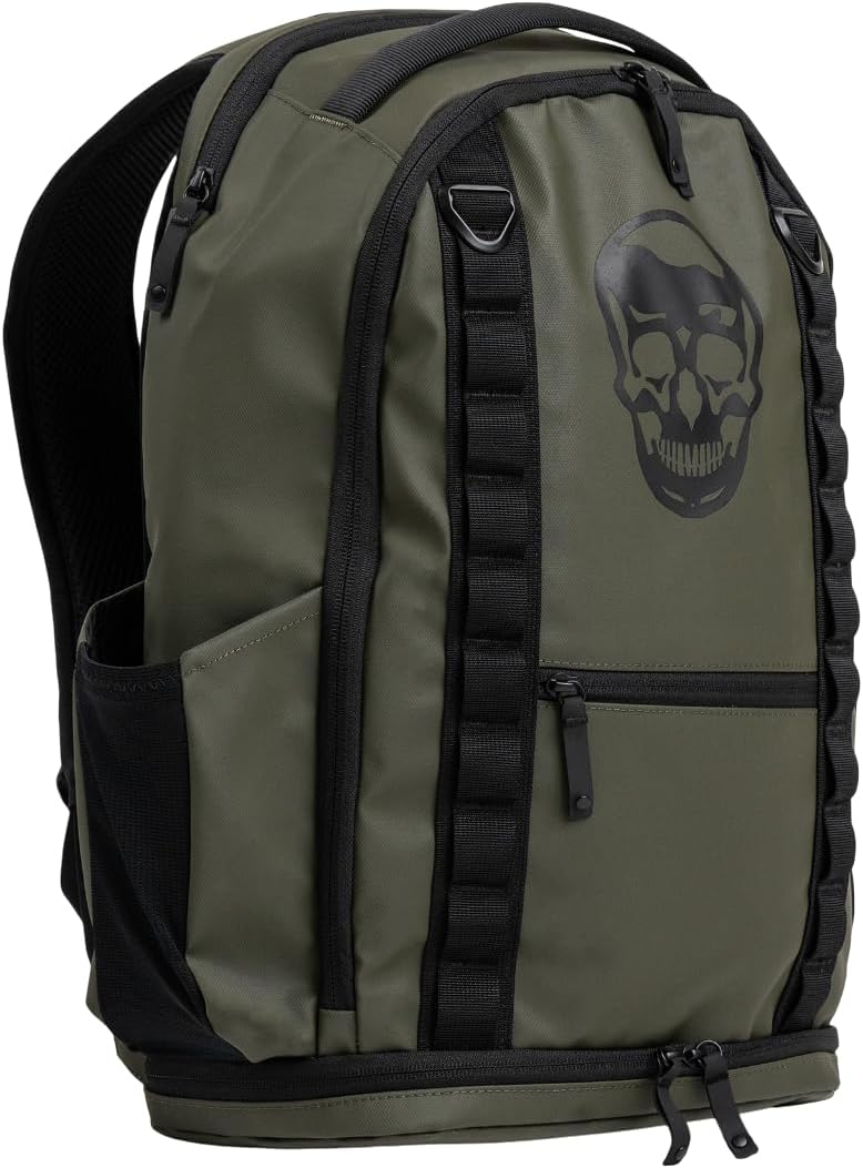 Gymreapers Gravestone 21L Backpack Travel Gym Bag Water-Resistant Lightweight Laptop Sleeve Carry On Luggage for Men & Women (OD Green)