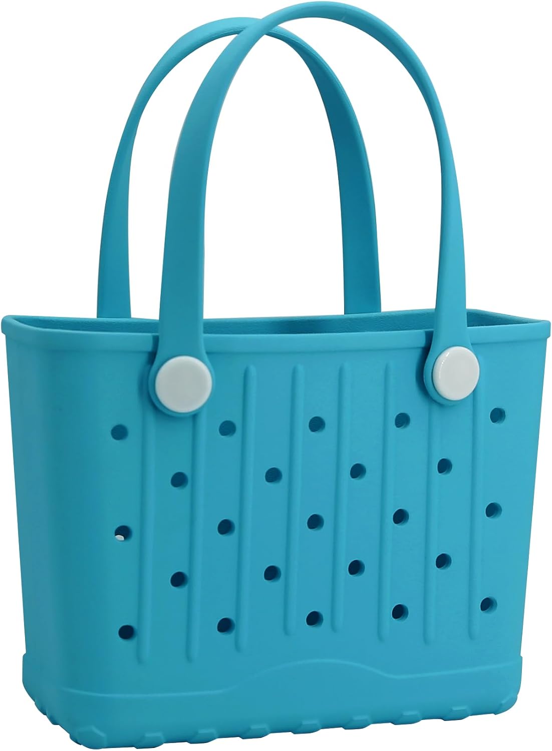 CXY Rubber Tote Bag Small Beach Bag Waterproof Beach Tote Washable Travel Handbag for Sport Boat Market Outdoor