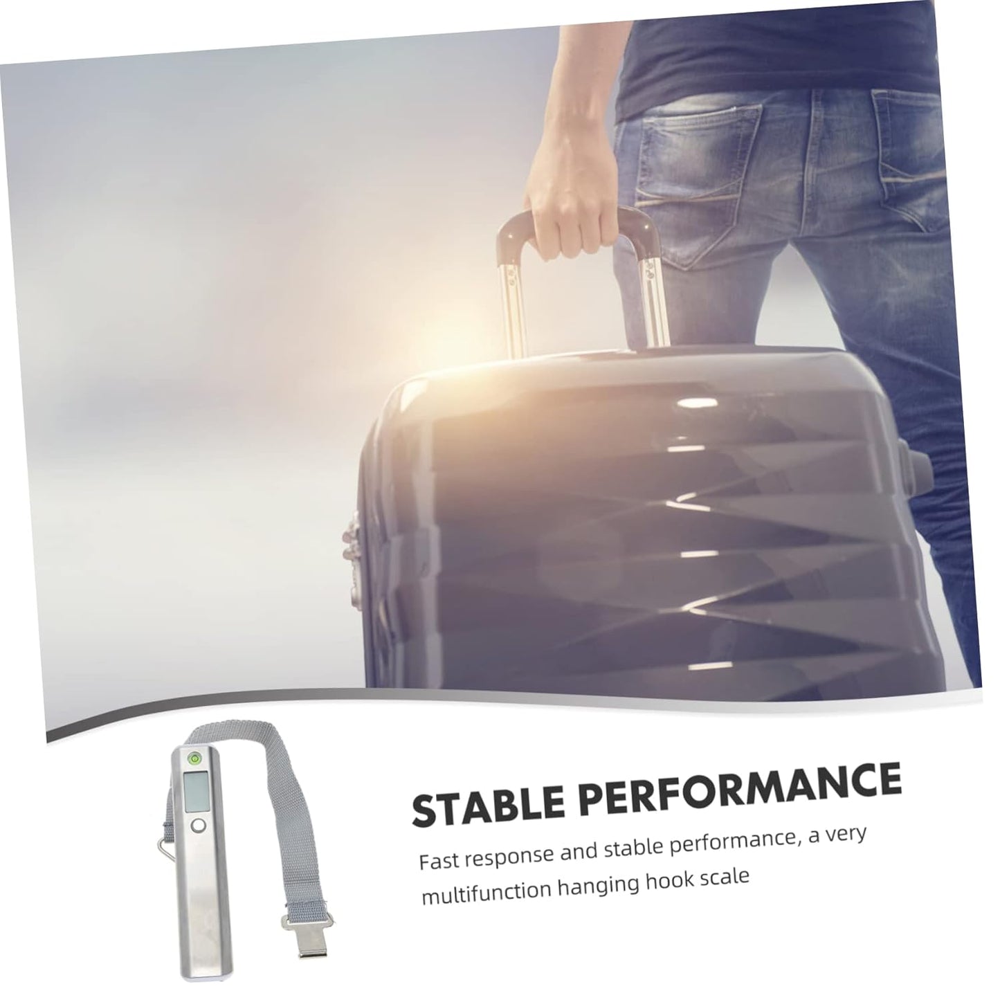 LIFKOME Luggage Scale Portable Suitcase Weight Scale for Traveling Accessories LCD Display
