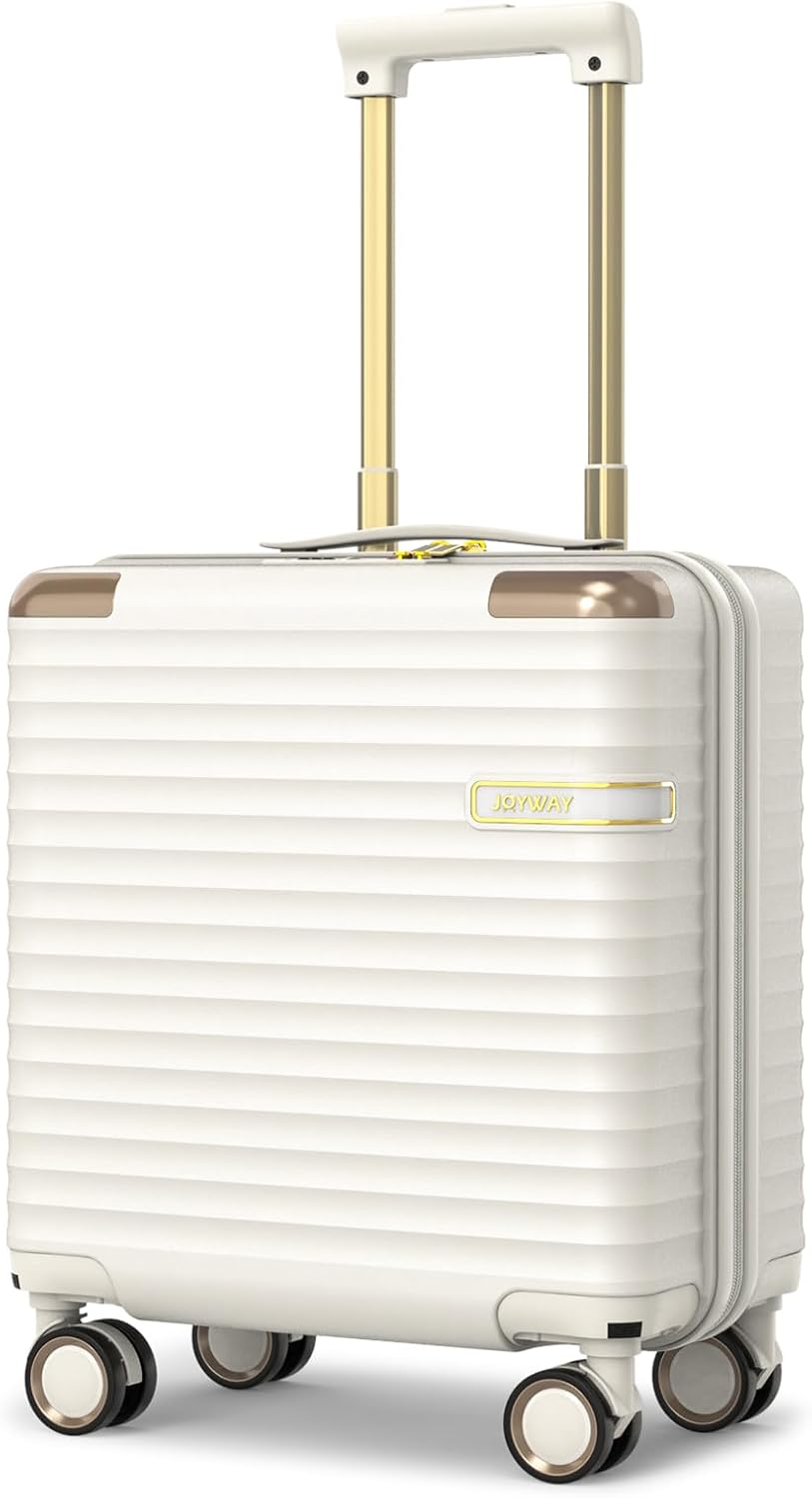 Joyway Carry on Luggage Airline Approved with TSA Lock, Hard Shell 18 Inch Travel Carry-on Suitcase with Spinner Wheels
