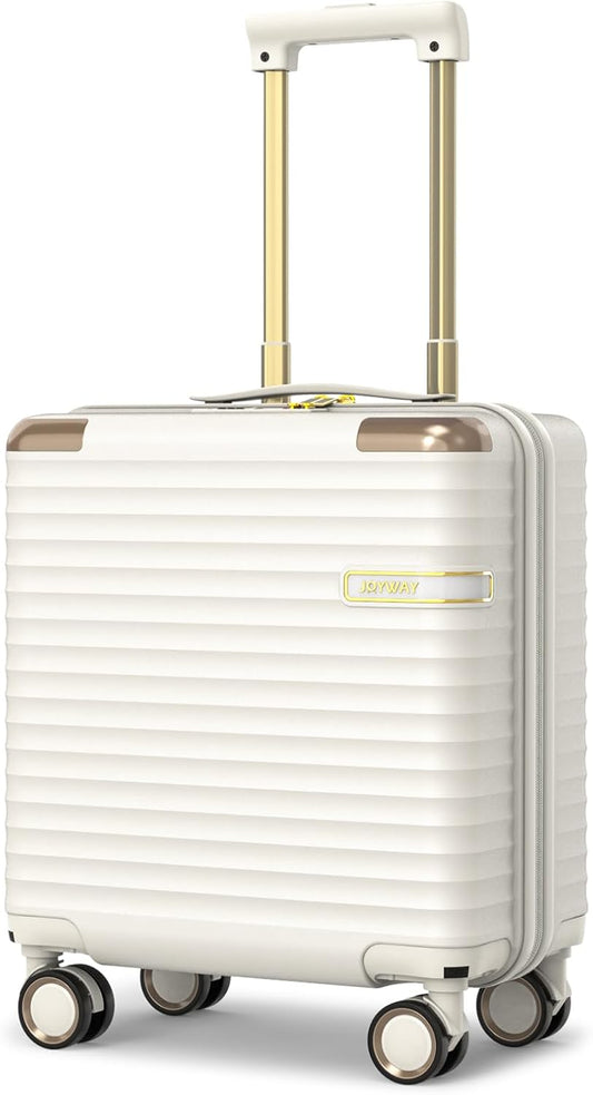 Joyway Carry on Luggage Airline Approved with TSA Lock, Hard Shell 18 Inch Travel Carry-on Suitcase with Spinner Wheels
