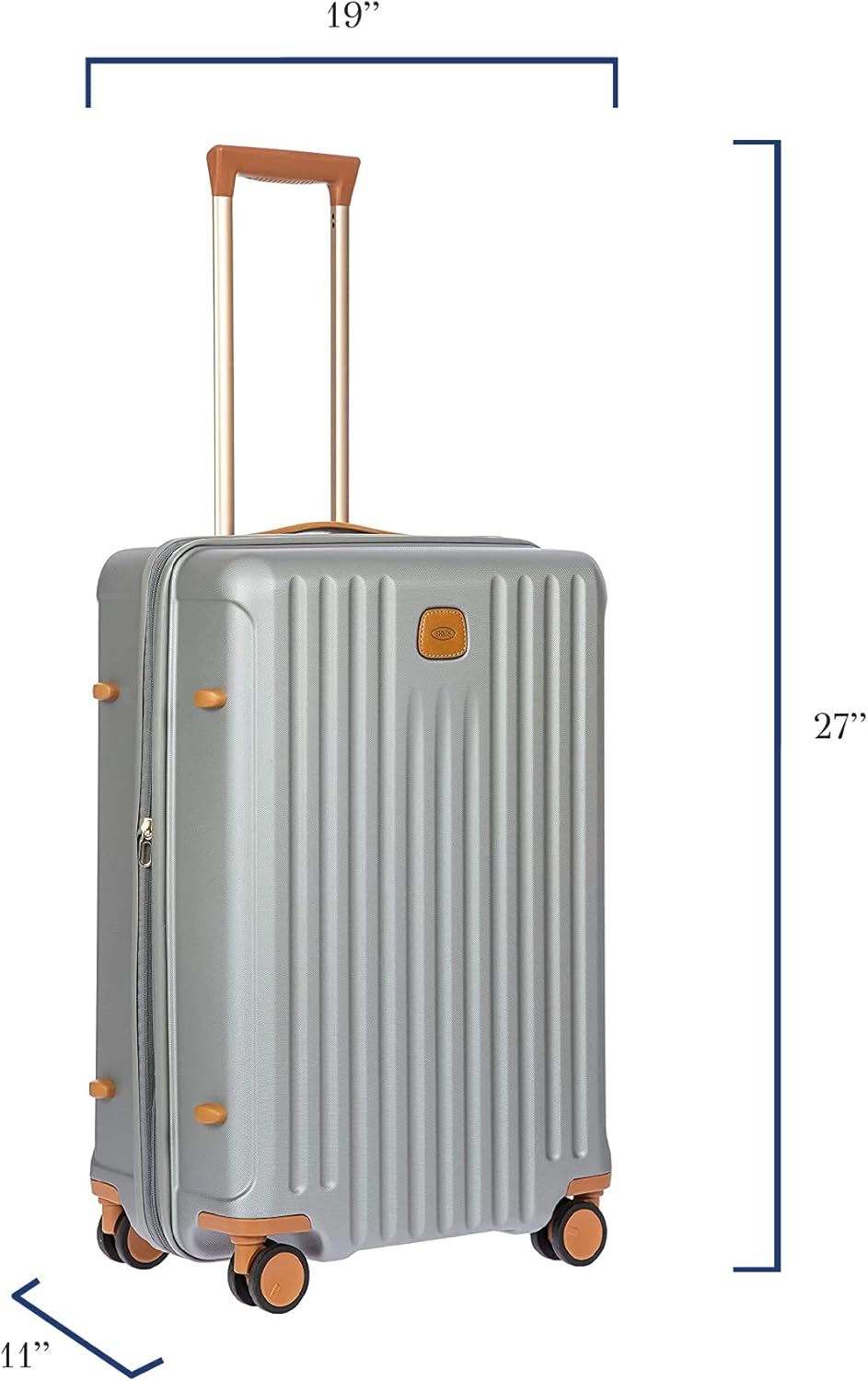 Bric's Capri 2.0 27" Spinner Expandable (Silver)