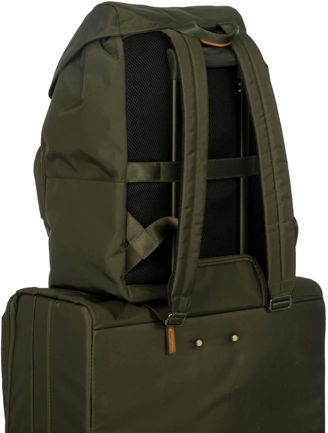 Bric's X-Bag/x-Travel 2.0 Excursion Business Laptop|Tablet Backpack, Olive, One Size