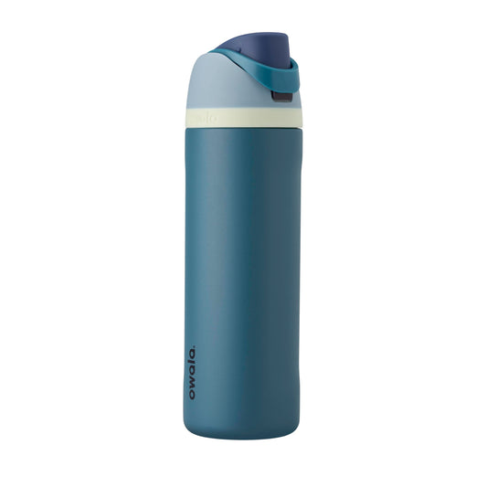 Owala FreeSip Stainless Steel Water Bottle 24 oz Denim