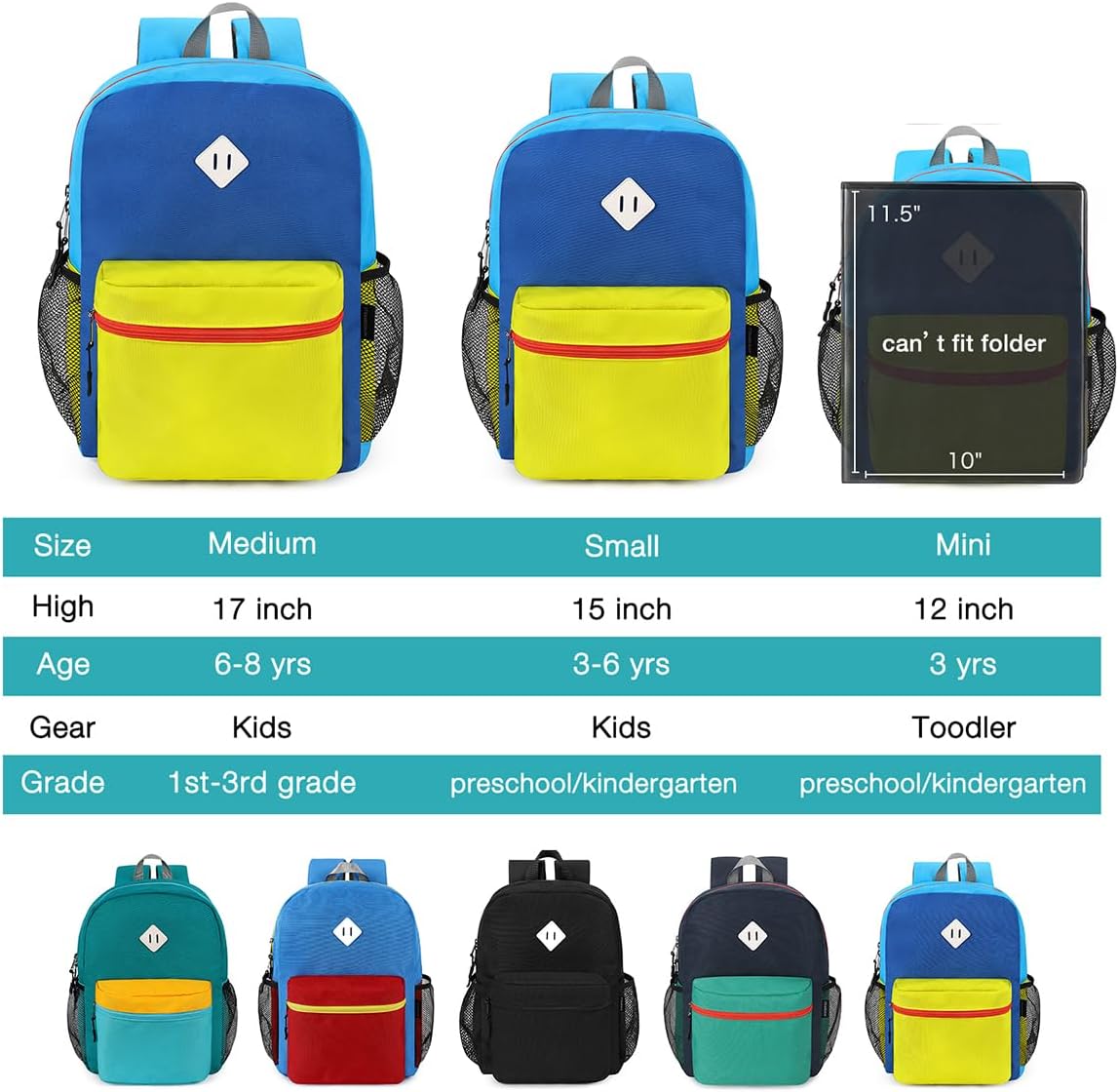 STEAMEDBUN Toddler Backpack for Boys 2-4,Kindergarten Backpack for Boys,Preschool Backpack,Mini