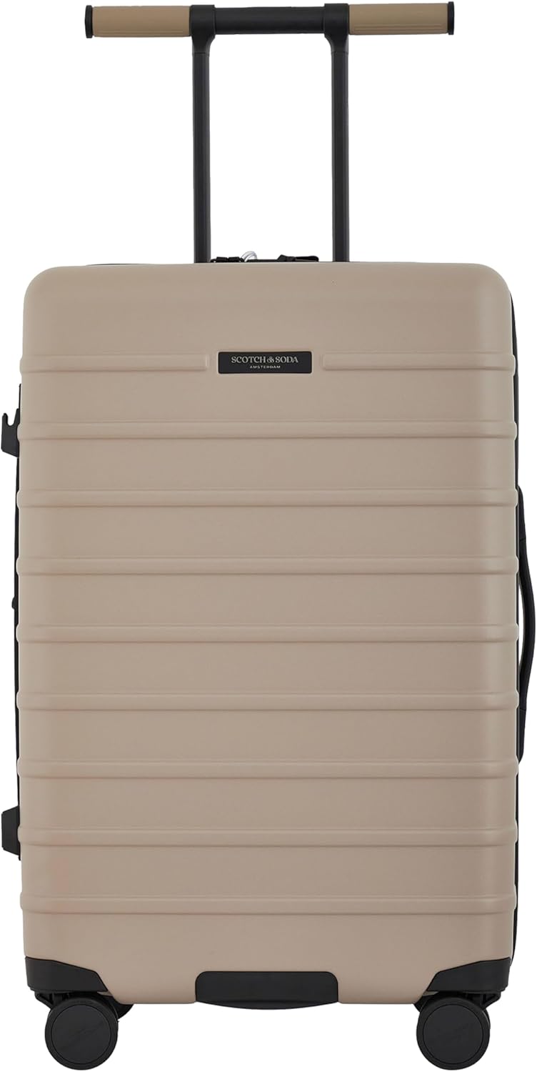 Scotch & Soda Tilburg Luggage, Pebble, 26-Inch Suitcase
