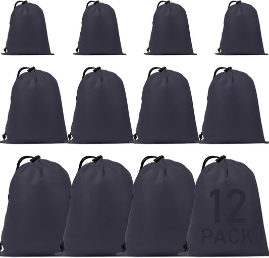 iMucci Upgrade Waterproof Drawstring Bag Sack Nylon Bag Ditty Bag for Gym Traveling, Hiking, Yoga, Shopping