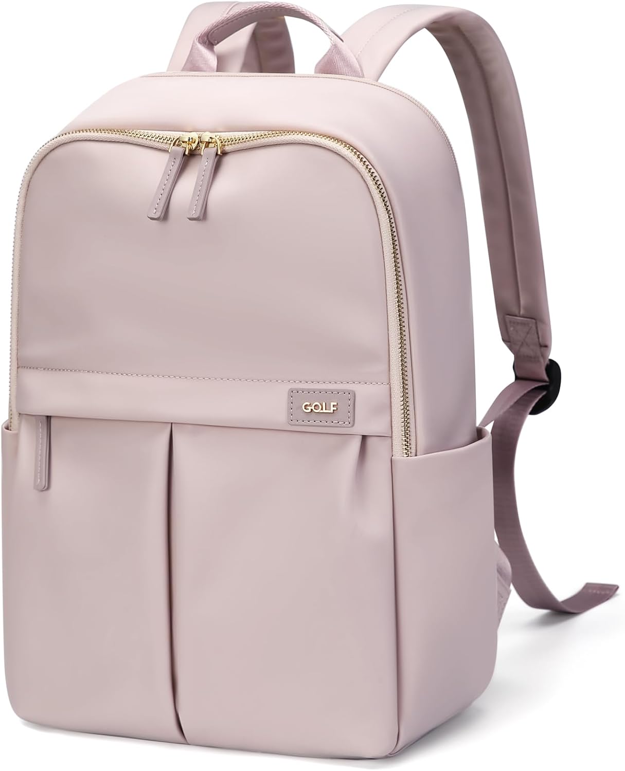 GOLF SUPAGS Laptop Backpack with Separate Laptop Compartment Water Resistant Computer Backpacks Fits 15 Inch Notebook Travel Work Bags for Women (Pink)