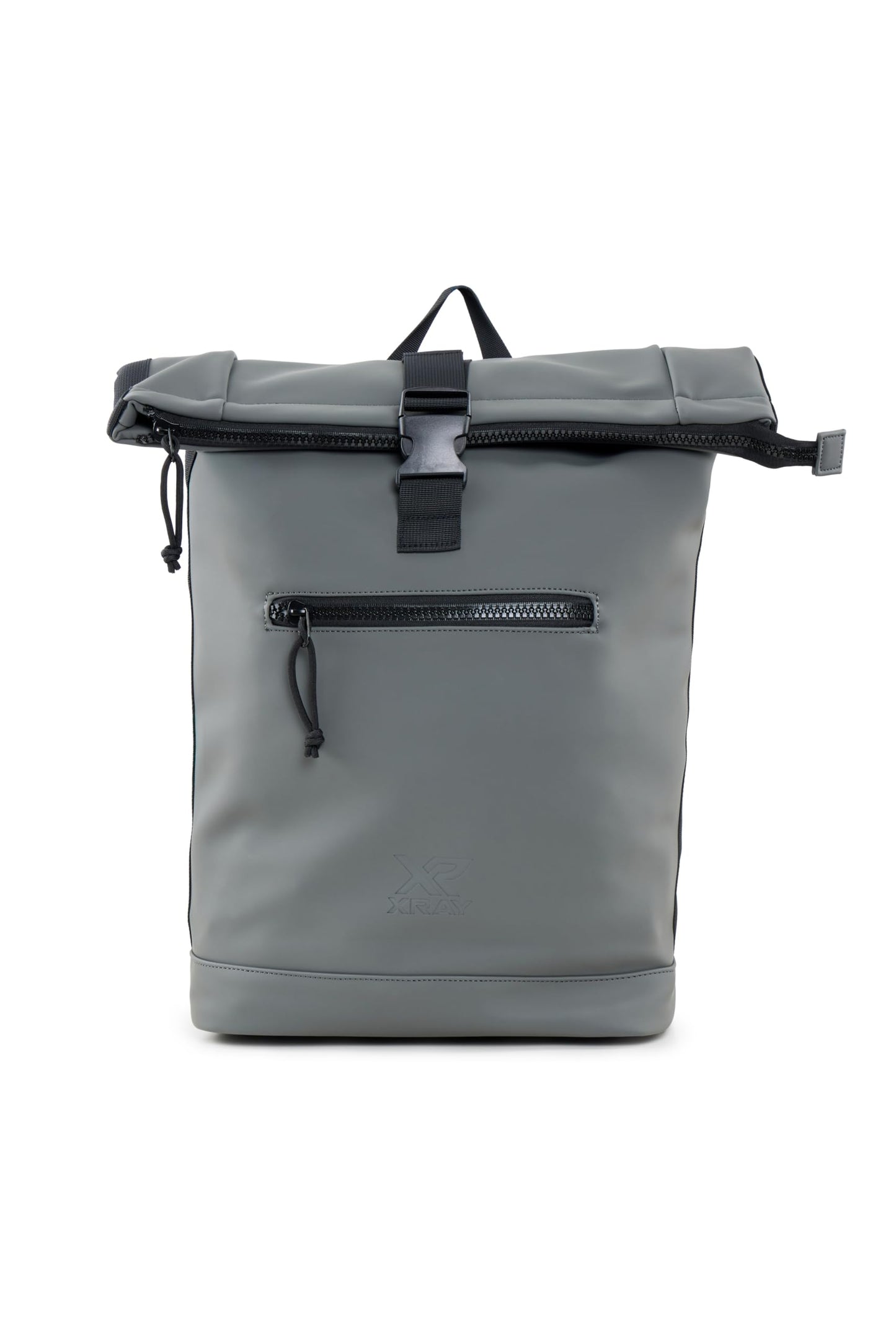 X RAY Expandable Roll Top Waterproof Trendy Backpack With Laptop Pocket (Slate)