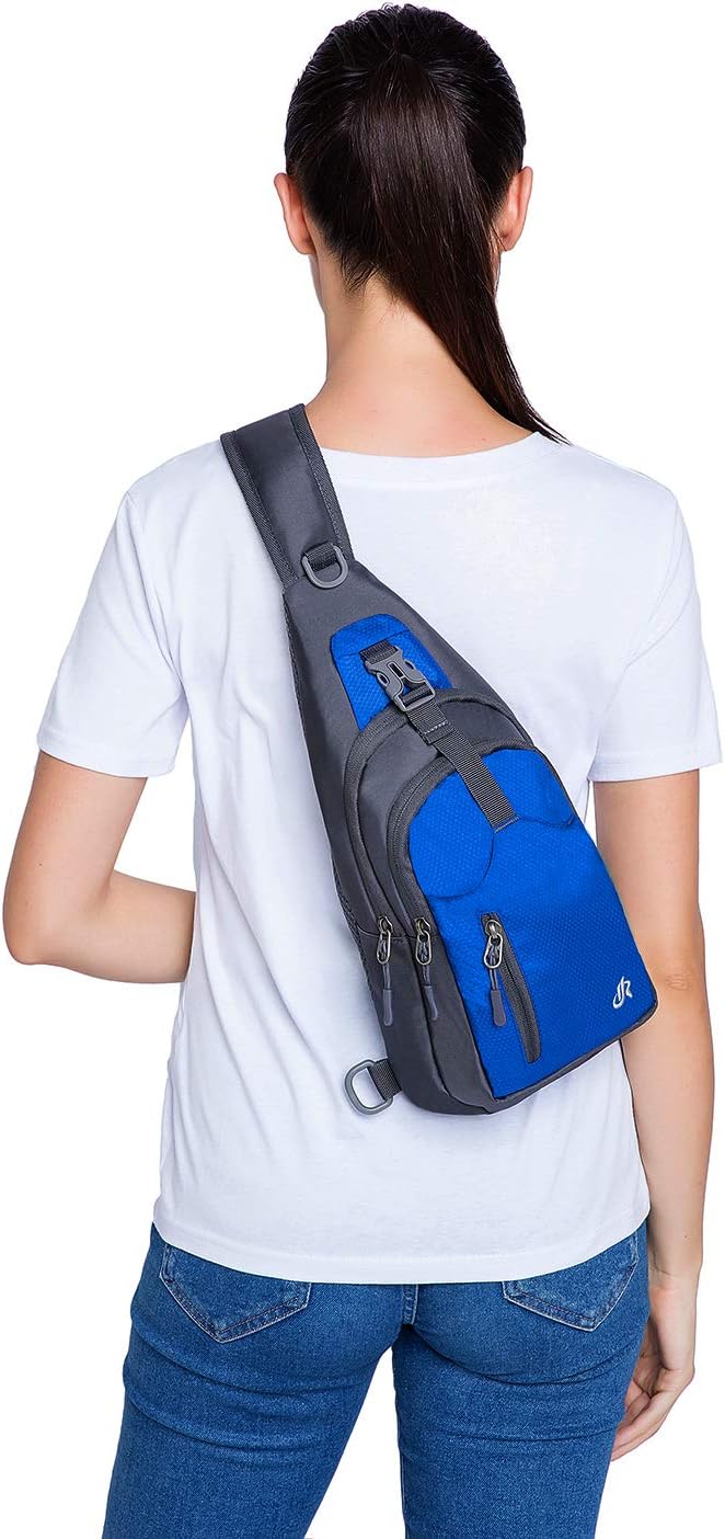 Y&R Direct 14 Colors Lightweight Sling Backpack Sling Bag Travel Hiking Small Backpack for Women Men Gifts