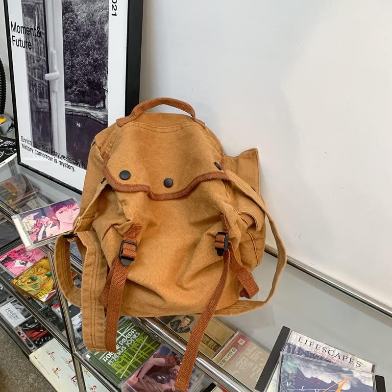 Womens Mens Crossbody Bag Canvas Messenger Bag for School Aesthetic Hobo Bag Vintage Harajuku Hippie Shoulder Bag