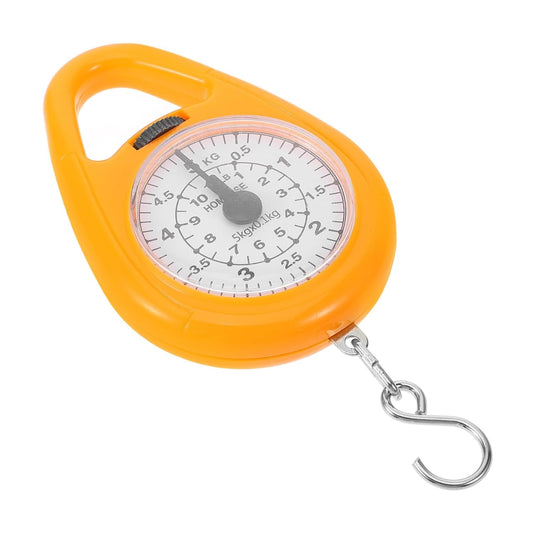 Small Scale Mechanical Spring Balance Compact Luggage Weighing Scale for Travel Hook