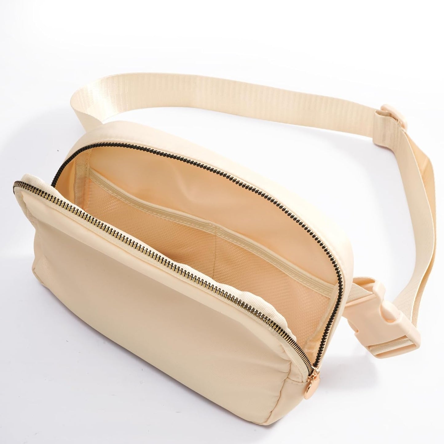 Cross Body Fanny Pack for Women,Fashion Waist Packs Crossbody Bags,Belt Bag with Adjustable Strap - Khaki