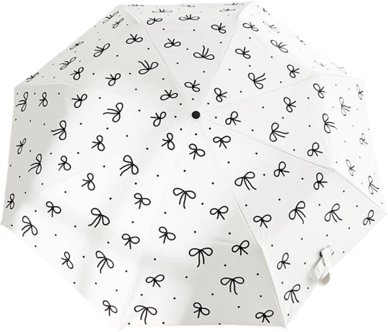 Compact Cat Umbrella - Automatic Folding, Dual-Use Rain and Sun Protection, Black Coating Anti-UV
