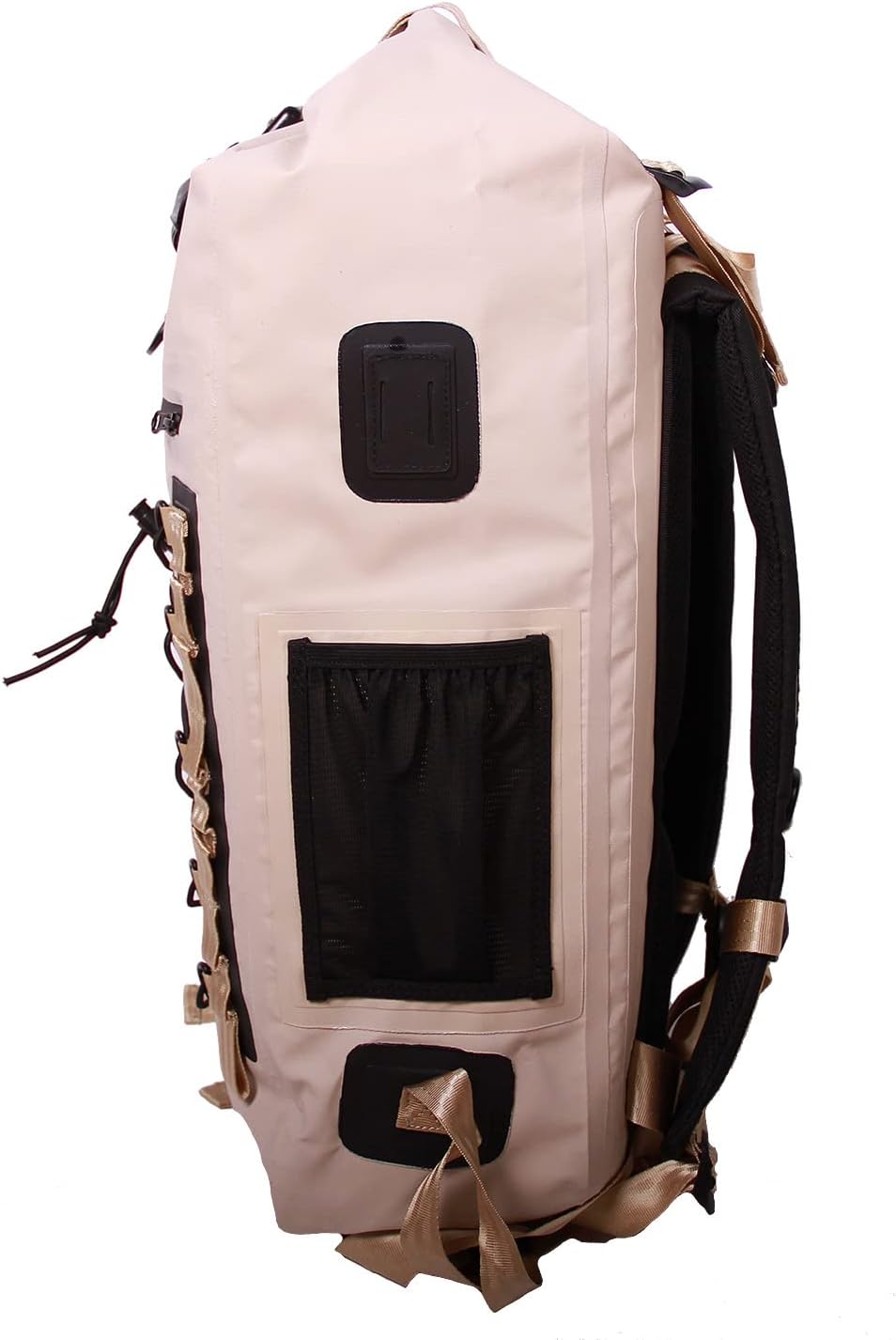 Rockagator Waterproof Backpack - HYDRIC Series Water Proof Floating Dry Bag River Pack (Desert Tan, 40 L)
