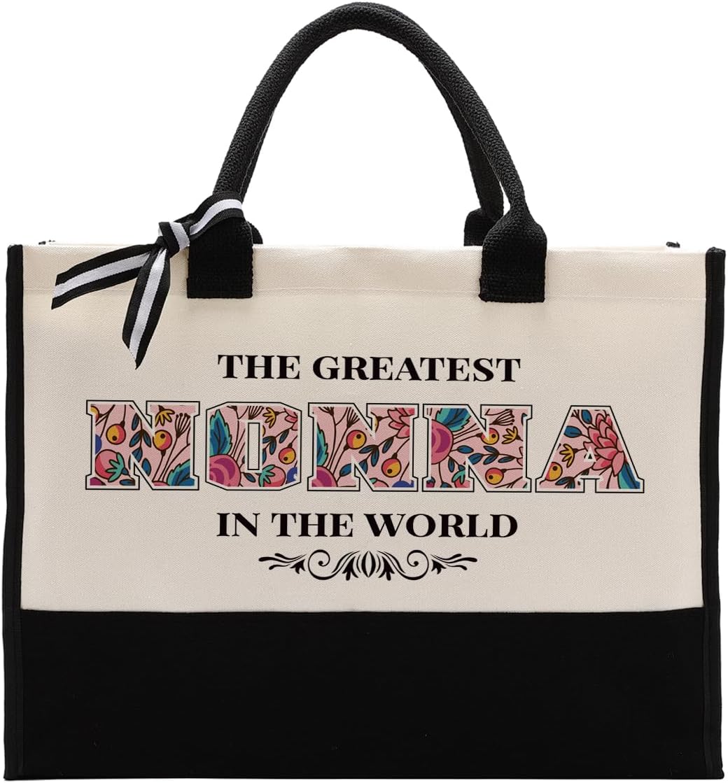 Gkwa Canvas Tote Bag for Gifting, Women Cotton Canvas Bag, Reusable Shopping Bag