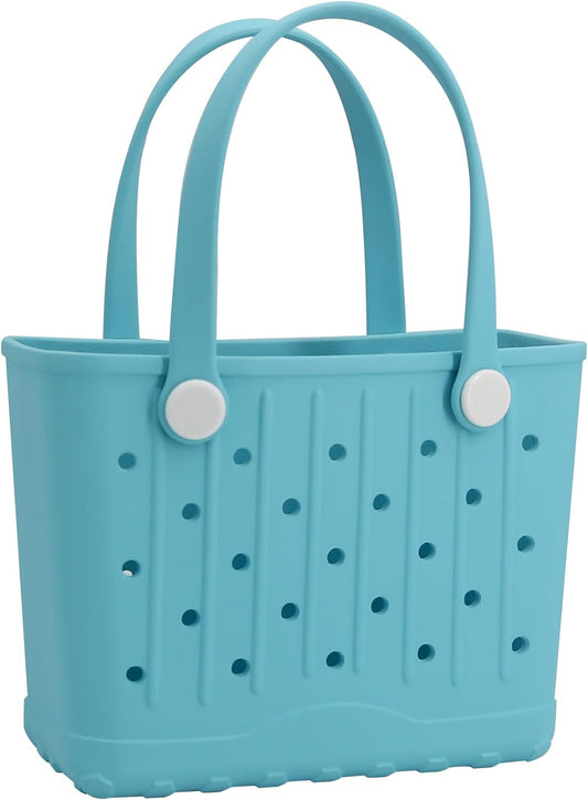 Small EVA Beach Bag Creative Rubber Beach Totes Waterproof Travel Bags Anti-tilting Handbag for Sports Pool BeachYoga