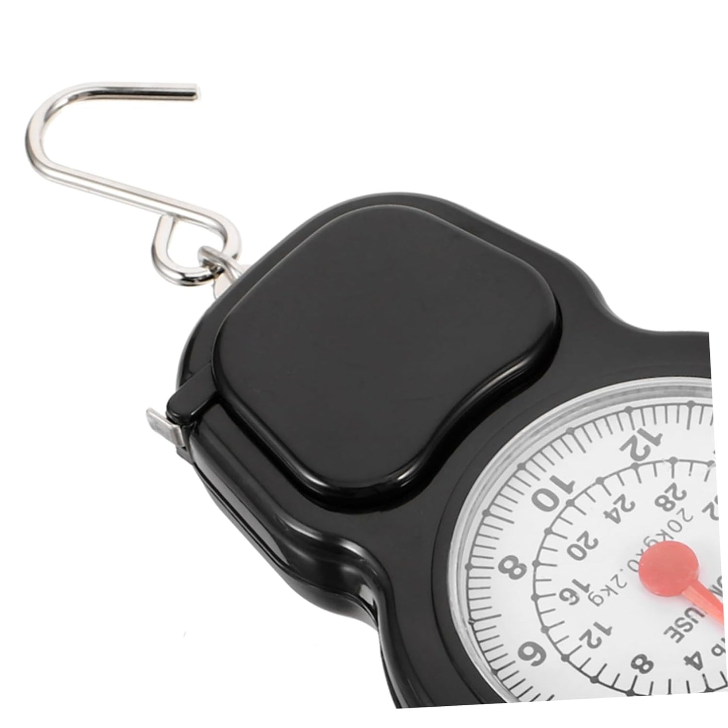 20kg Portable Mini Hanging Scale Capacity Mechanical Luggage Scale Measuring Tape for Travel Home and Outdoor Use
