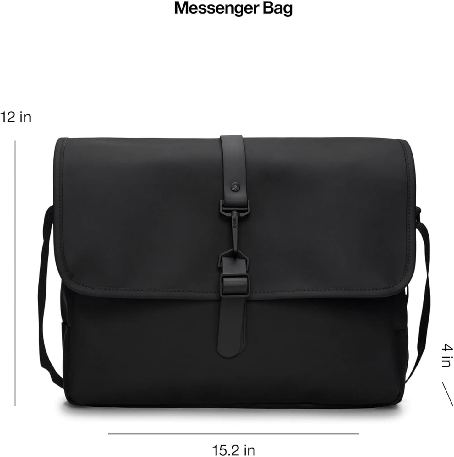 RAINS Messenger Bag - Laptop Bag for men and women - Fits 16” laptop or tablet