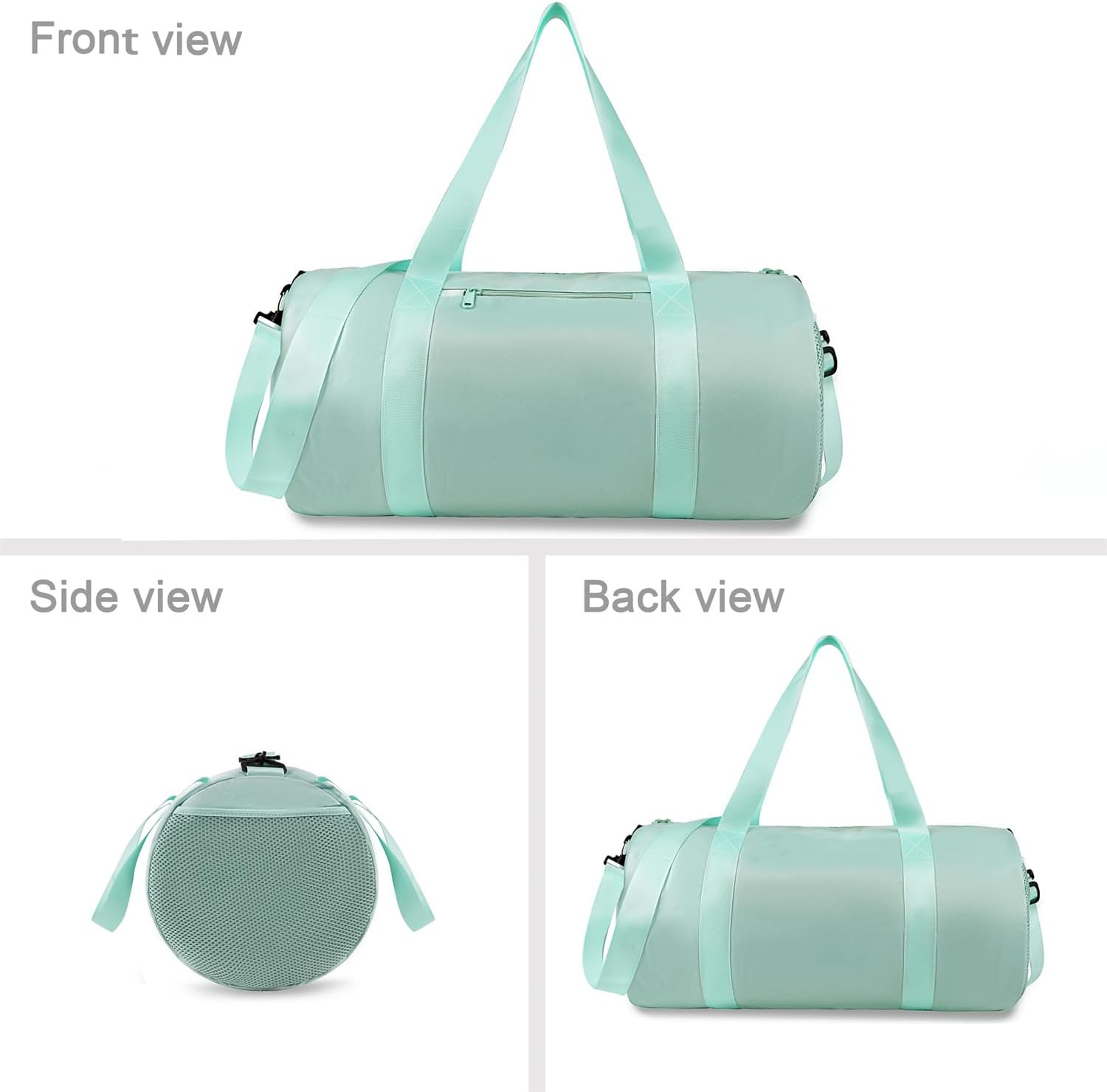 Small Gym Bag Duffel Bag for Women Men Fitness Sports Bag Workout Adjustable Detachable Shoulder