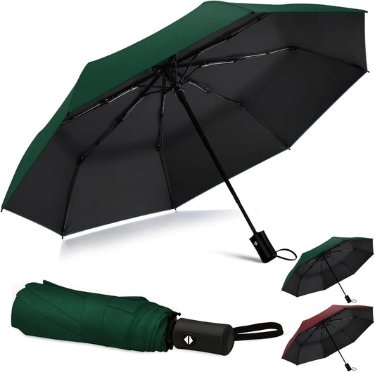 42/46/50inch Compact Umbrella Travel Size Umbrellas for Rain Waterproof And Wind Resistant Auto Open Close UPF 50+ UV Umbrella Sun Umbrellas UV Protection