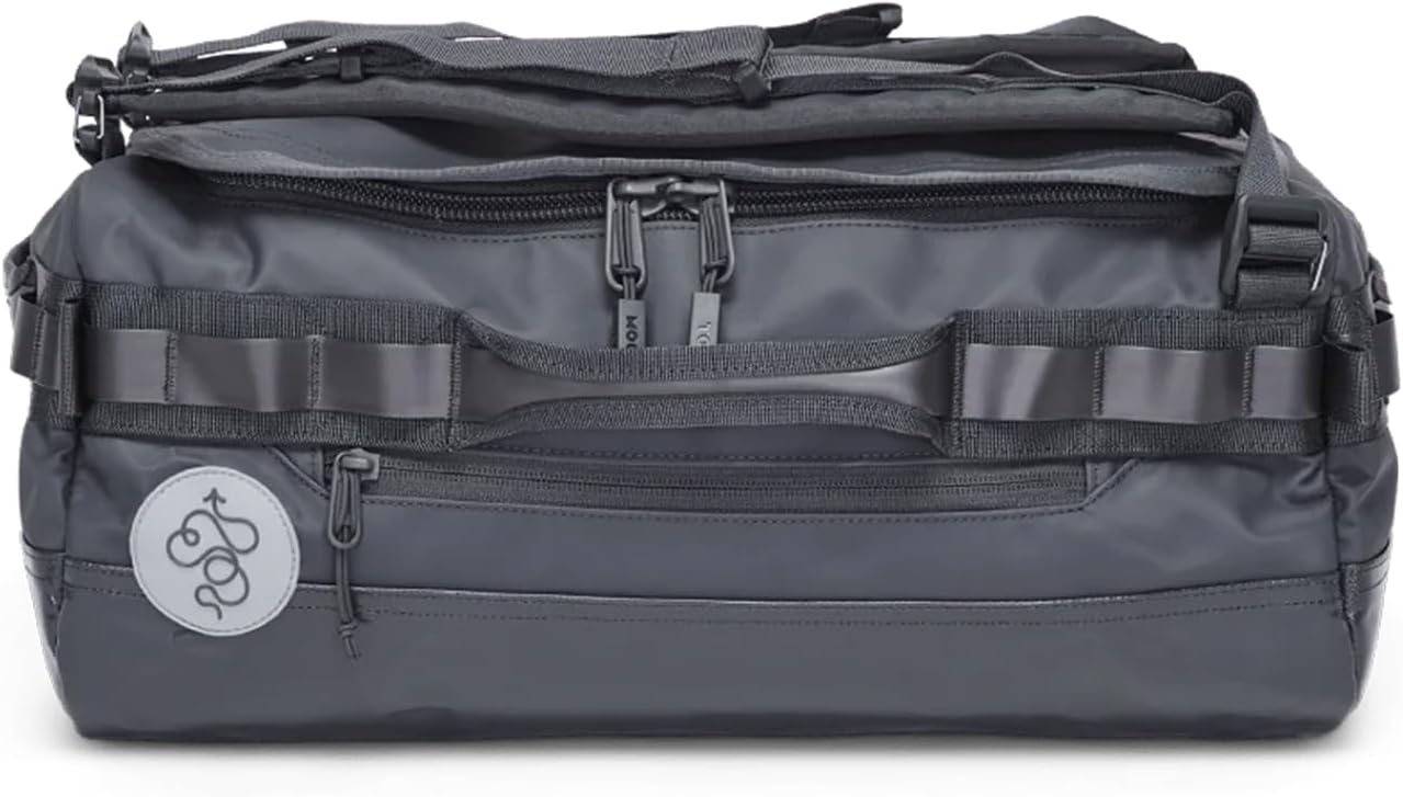 Baboon to the Moon Go-Bag Mini 32L – Detachable Straps, Small Duffle Bag for Travel, Gym Bag for Women, Mens Travel Bag, Duffel Bags for Traveling, Travel Duffel Bags for Women (Grey)