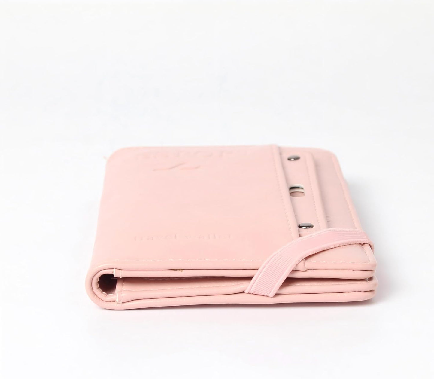 RFID Passport Wallet, RFID Passport Holder for Wallet, Essential Travel Anti-Theft Wallet Storage Case, Anti-Theft Protective Case,Pink