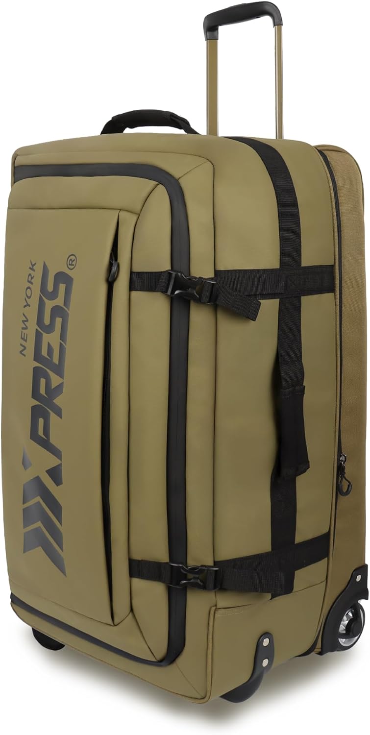 30'' Expandable Rolling Duffle Bag with Wheels,Expandable For Up to 15% More Space,Rolling Duffle