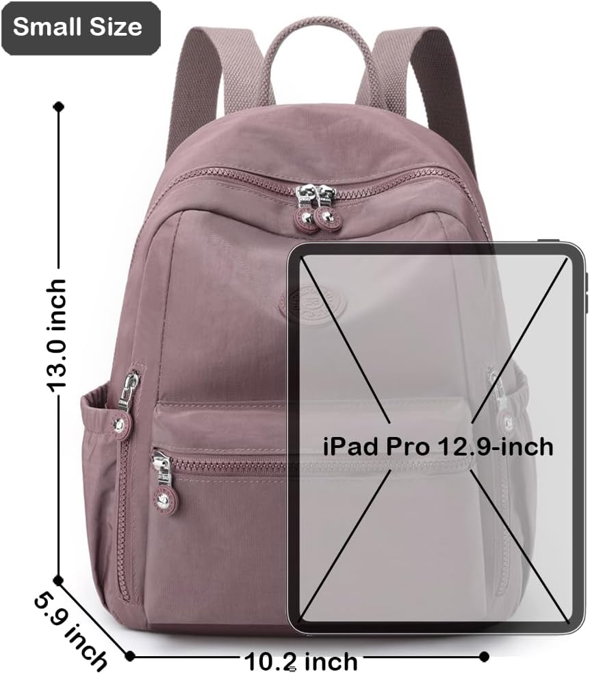 Collsants Backpack Purse for Women Mini Backpack Small Backpack Purse Casual Daypack for Women(purple)