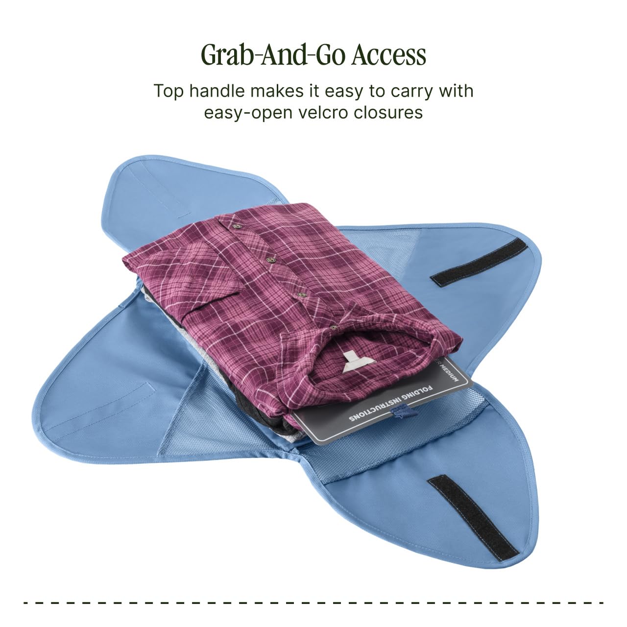 Eagle Creek Pack-It Reveal Garment Folder, Medium, Blue Dawn
