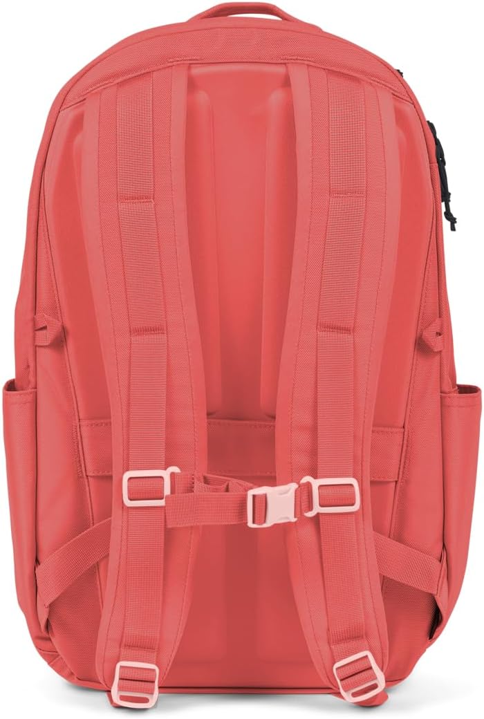 Baboon to the Moon City Backpack - in Multiple Colors, Versatile, Water-Repellent, 16" Laptop-Friendly Backpack (Neon Punch)