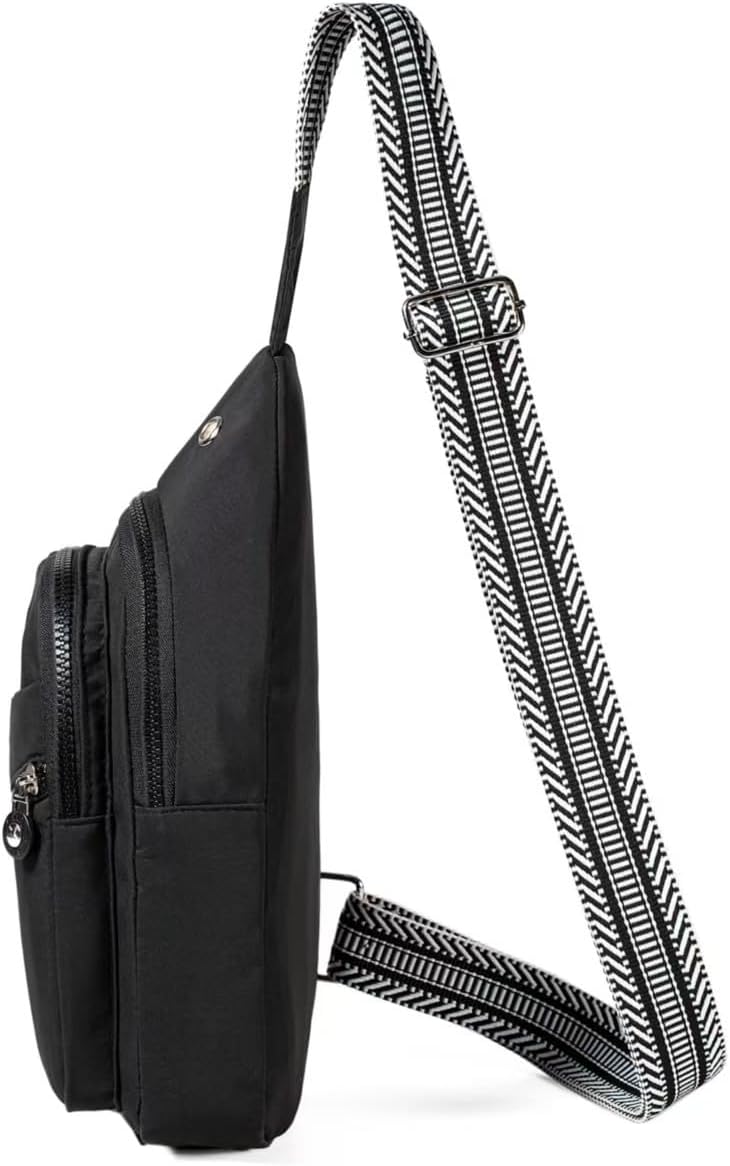 EVANCARY Small Sling Bag for Women Men, Sling Backpack Chest Daypack Crossbody Bag for Travel Outdoor Hiking