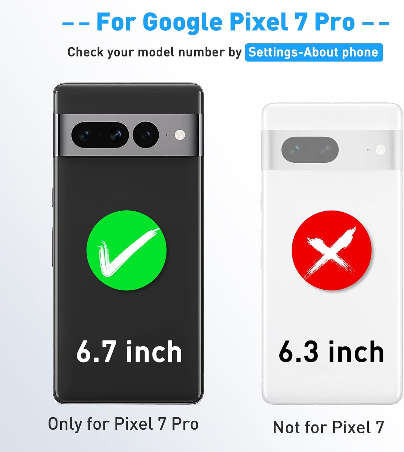 Battery Case for Google Pixel 7 Pro, Real 10000mAh Ultra-Slim Protective Battery Charging Case with Kickstand Rechargeable Extended Battery Charger Cover - 6.7 inch Black