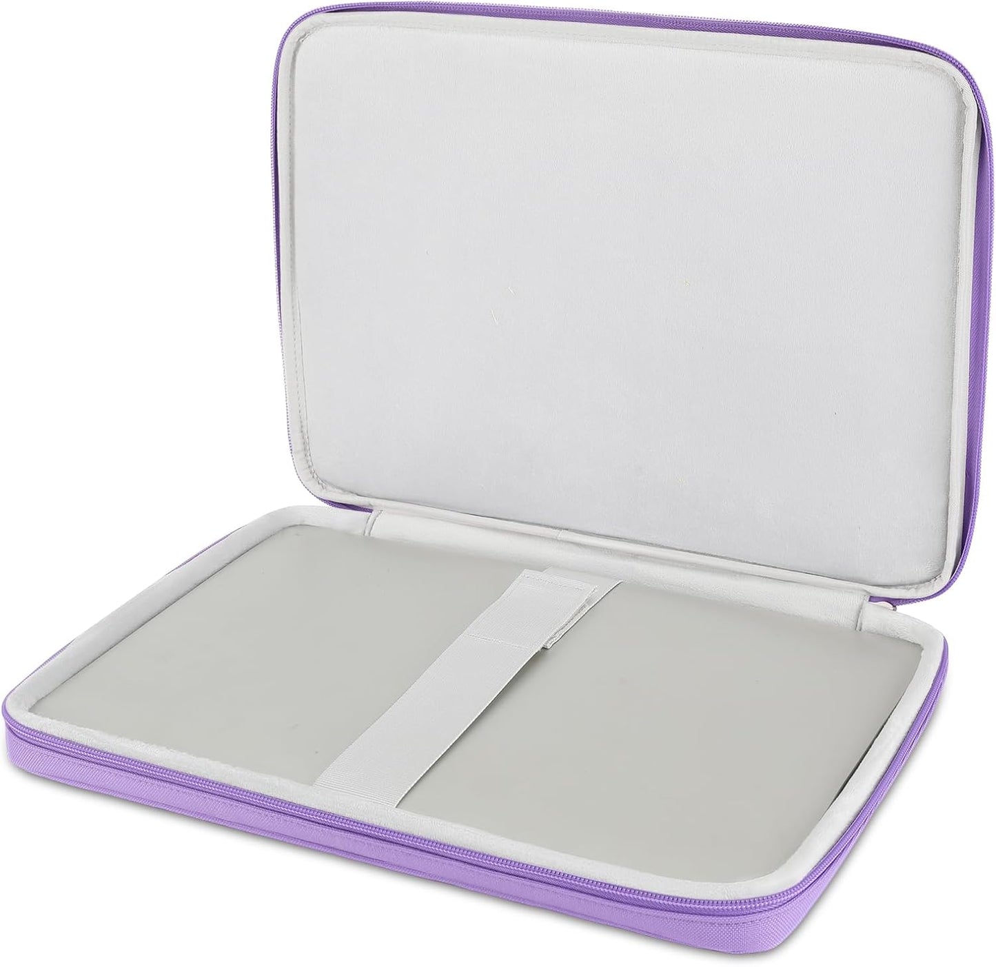 DOMISO 17.3 inch Laptop Sleeve Case Water Resistant Shockproof Protective Computer Bag for 17.3" Notebook/HP Pavilion Envy 17/IdeaPadm/MSI/LG Gra with Accesory Bag,Purple