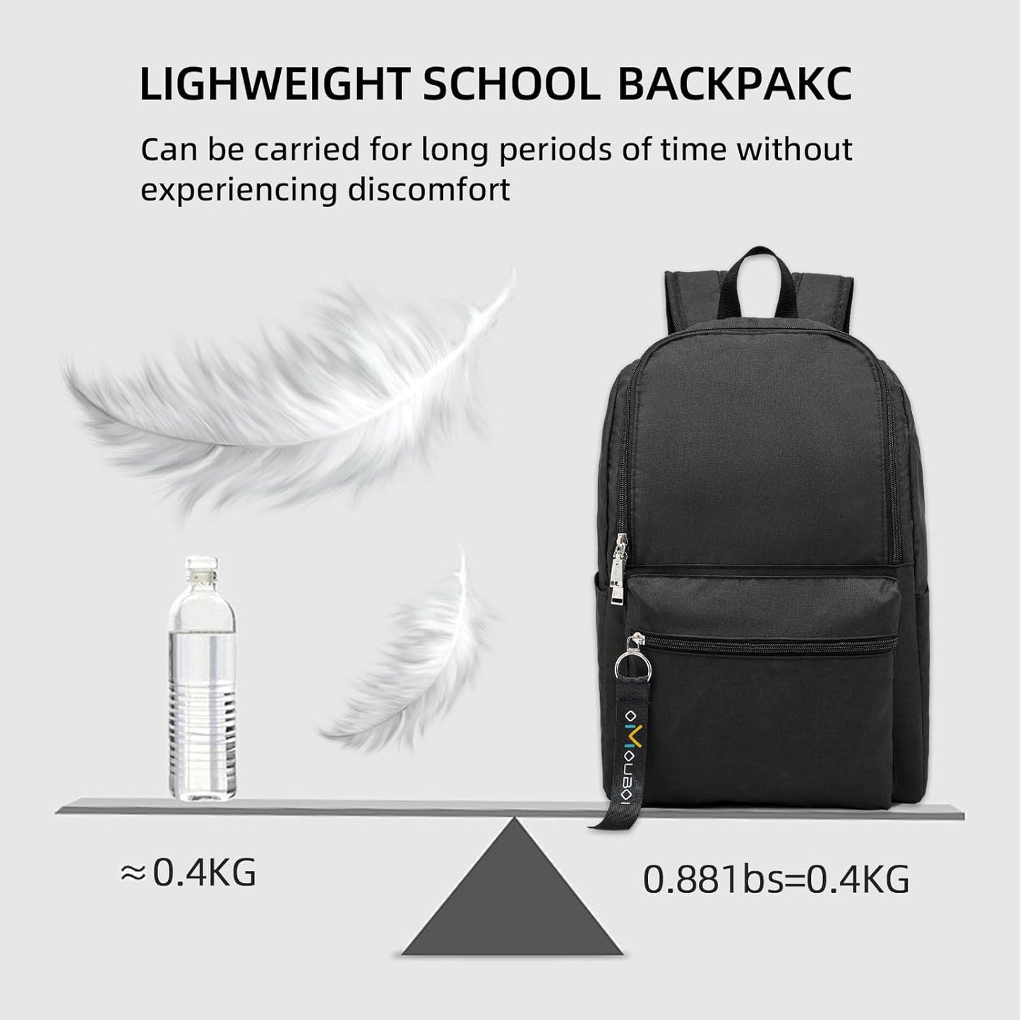 OMOUBOI Casual Daypacks Superbreak Backpack 14 inch Laptop Backpack for Women & Men Fits Tourism