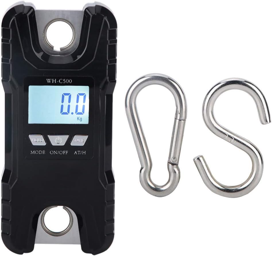 Portable Digital Electronic Hanging Scale Luggage Hook Scale High Precision for Travelers and Shop Owners Hook Scale