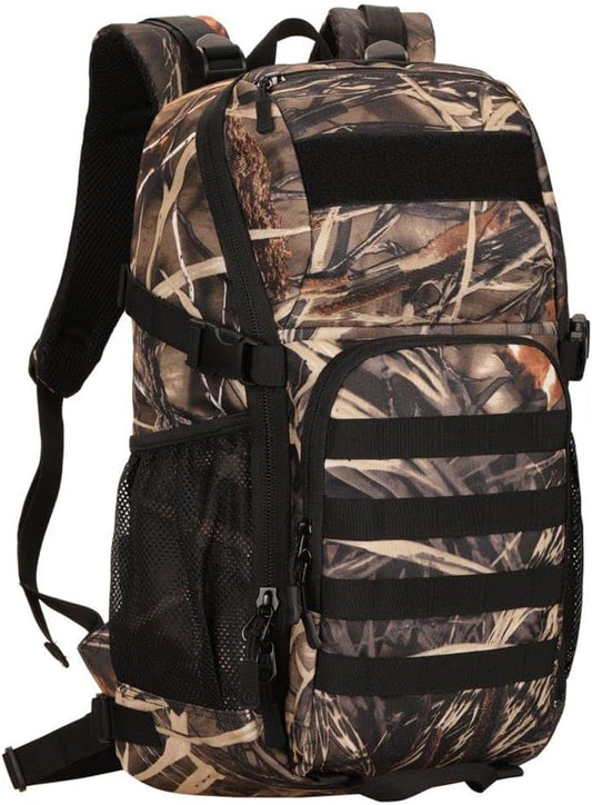 HUNTVP Tactical Backpack Military MOLLE Backpack Hunting Rucksack Gear Assault Pack 25L WR