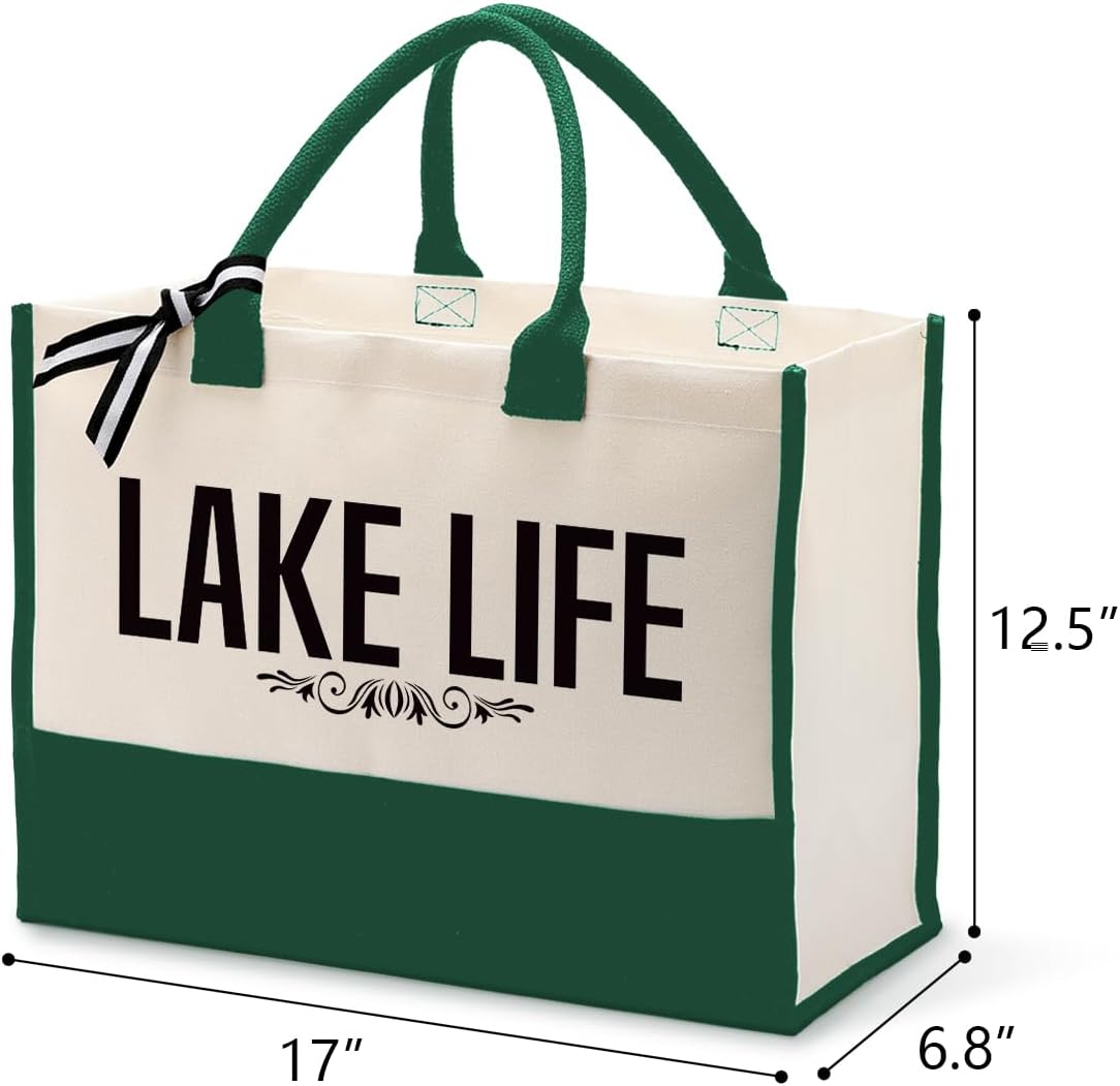 Gkwa Canvas Tote Bag for Gifting, Women Cotton Canvas Bag, Reusable Shopping Bag