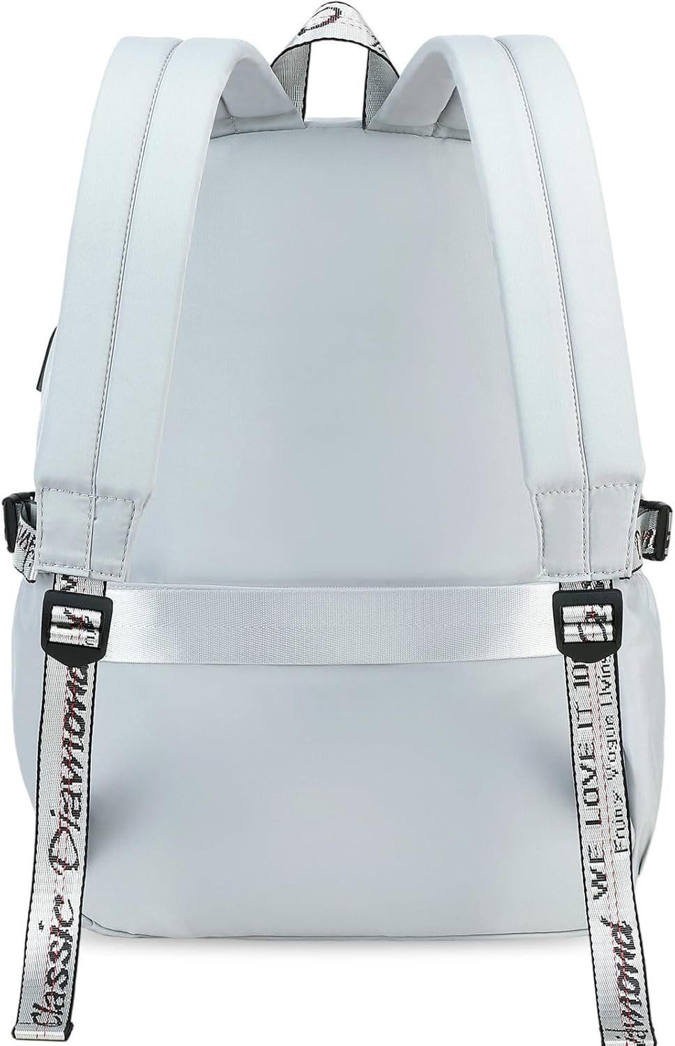 Teen Girl School Backpack for Girls Backpack Kids Gothic Bookbag School Backpacks for Girls Teens (Grey)