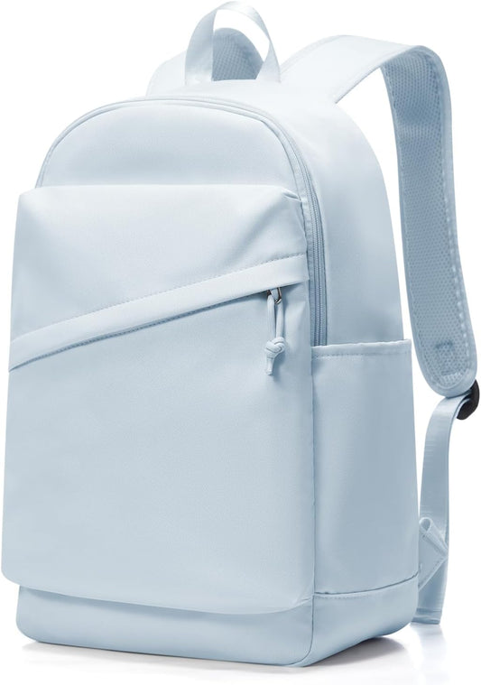 Middle School Backpacks For Girls,Casual Daypack Backpacks For School Book Bag,Travel Laptop Work Backpack For Women Men,Lightweight Cute Bookbag For Teens Boys Girls Blue