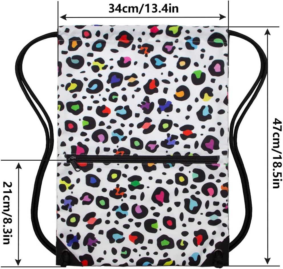 HOLYLUCK Drawstring Backpack Bag Sport Gym Sackpack