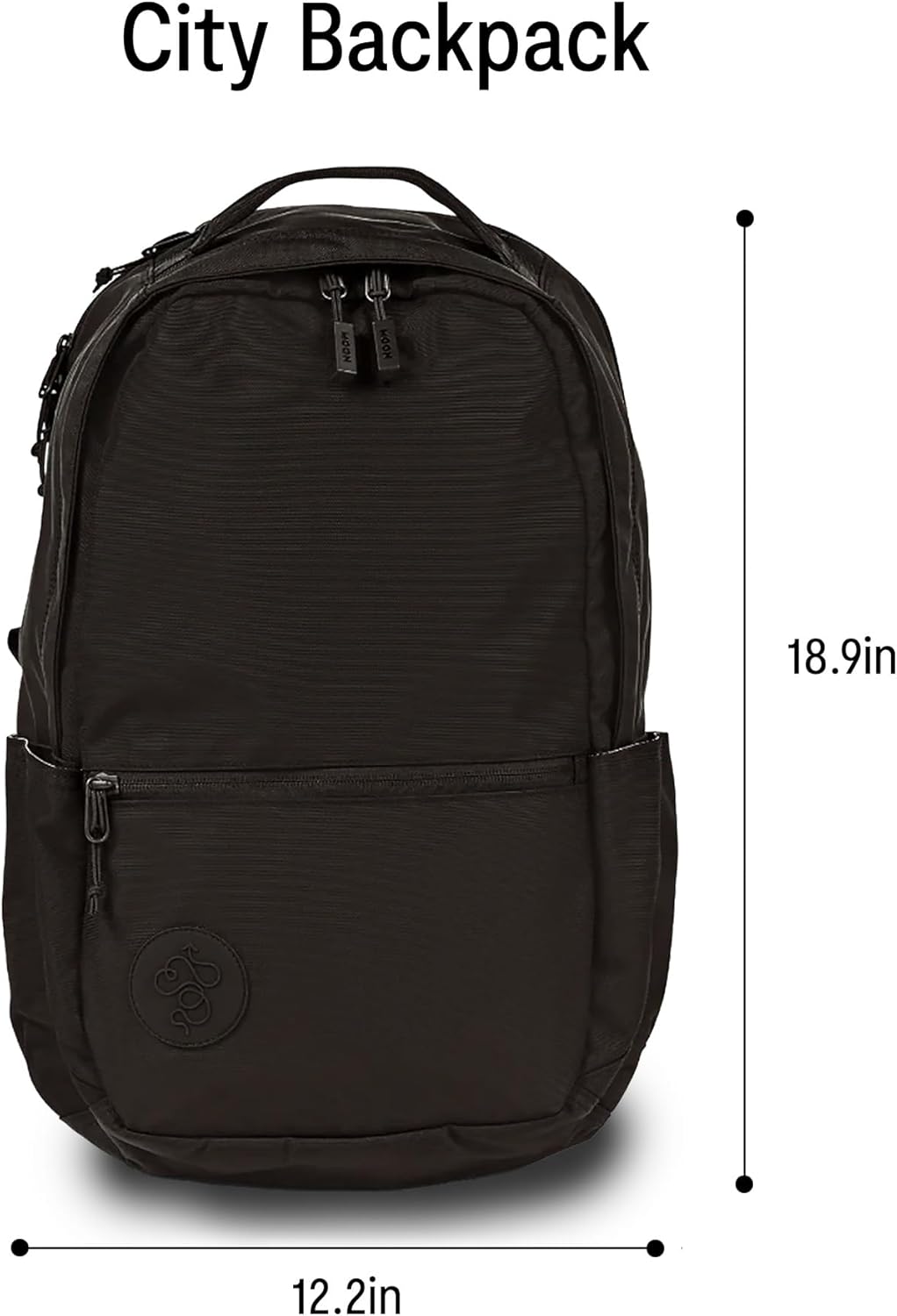 Baboon to the Moon City Backpack – Water Resistant Travel Backpack with Laptop Compartment, Lightweight Daypack for Men and Women, Work Back pack, Gym Bag, Bookbag