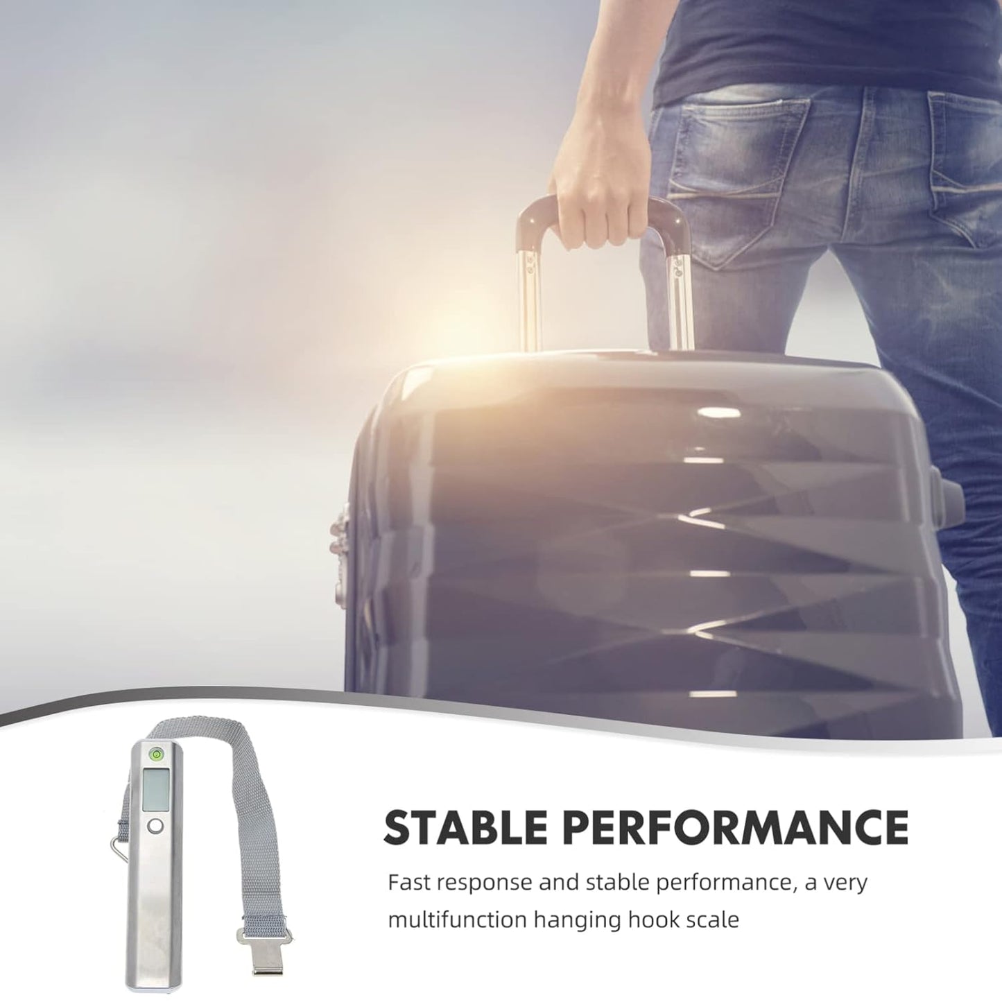 50kg Travel Weight Scale Luggage Scale for Suitcases Capacity Accurate Weighing