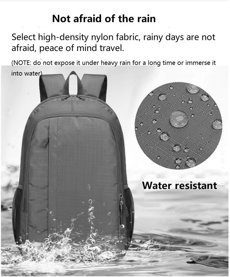 Ultra Lightweight Packable Hiking Backpack Small Foldable Travel Hiking Camping Daypack Casual Outdoor Day Bag for Men Women 25L