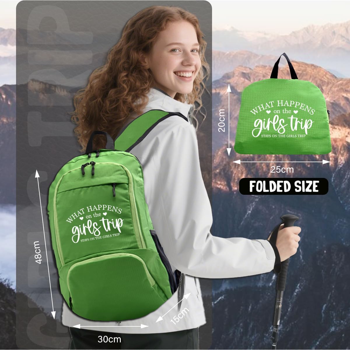 Hiking Daypacks Bicycle travel backpack Birthday Christmas Gift for woman