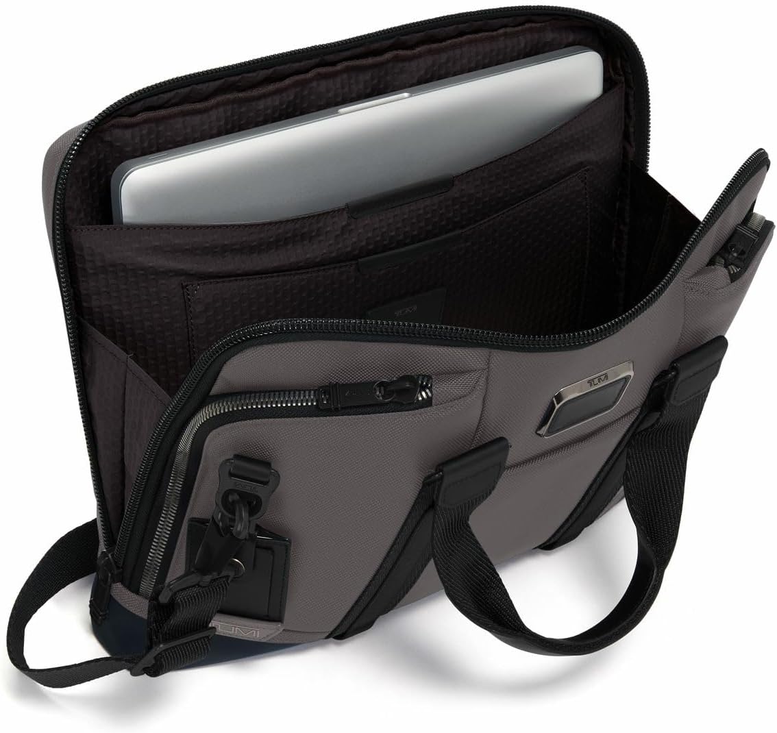 TUMI - Alpha Bravo Academy Brief - Compact Laptop Briefcase - Travel Laptop Bag - 11.8" X 15.5" X 2.0" - For 15" Laptop