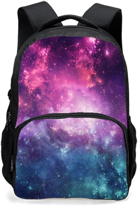CAIWEI backpack teen, Universe Space TrendyMax Galaxy Pattern Backpack Cute for School (Starry sky 5)